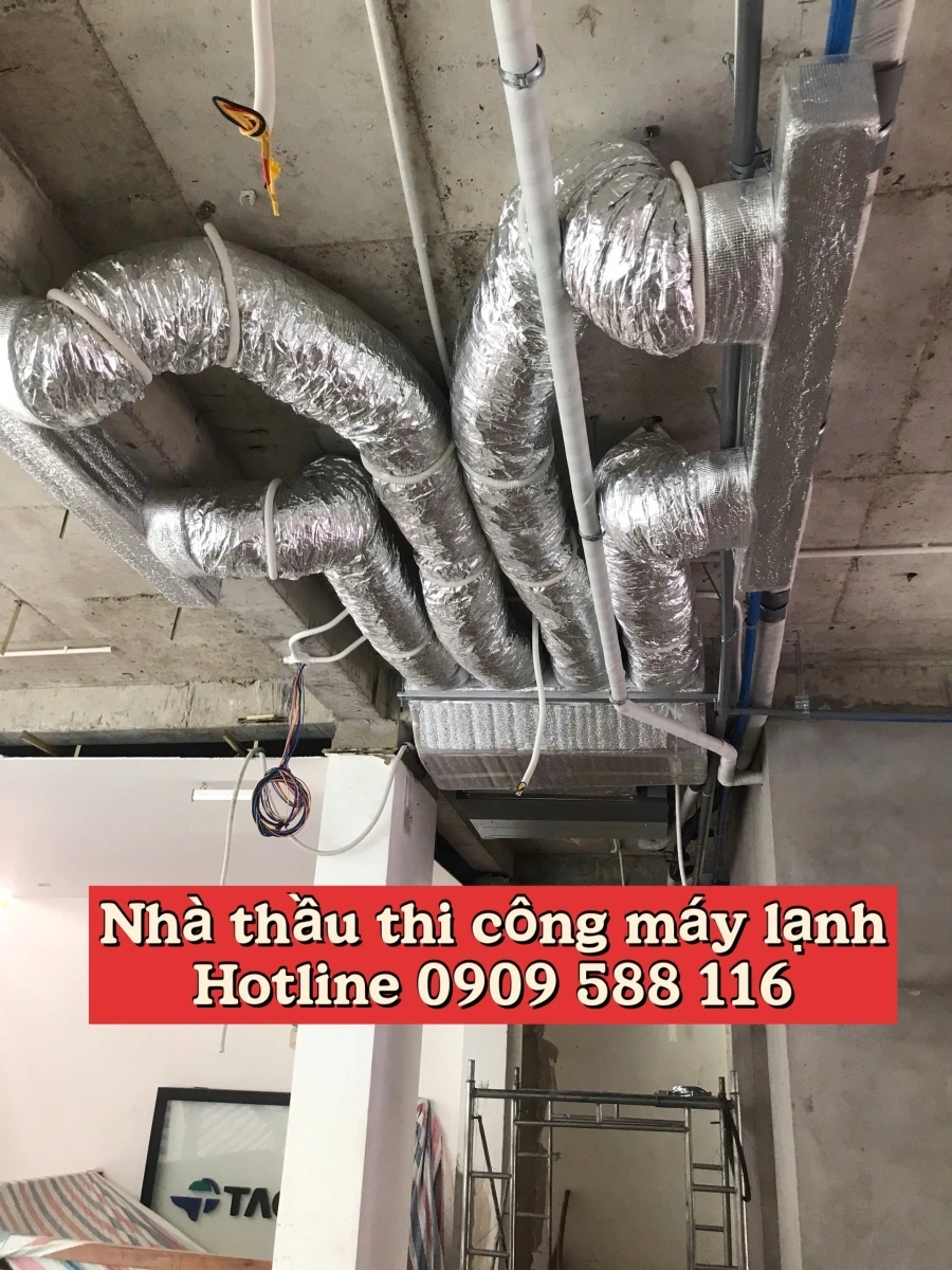 Đơn Vị Lắp Đặt Máy Lạnh Giấu Trần Nối Ống Gió Uy Tín Tại HCM