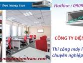 Lắp đặt điều hòa giấu trần Daikin  nối ống gió  FDBNQ18MV1 công suất 2 ngựa giá cạnh tranh