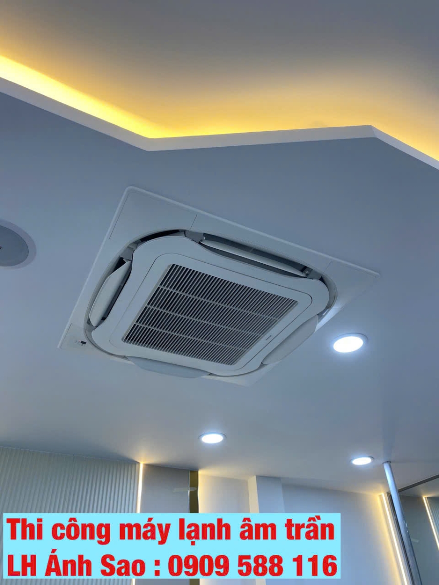Cung cấp và thi công máy lạnh âm trần Daikin trọn gói