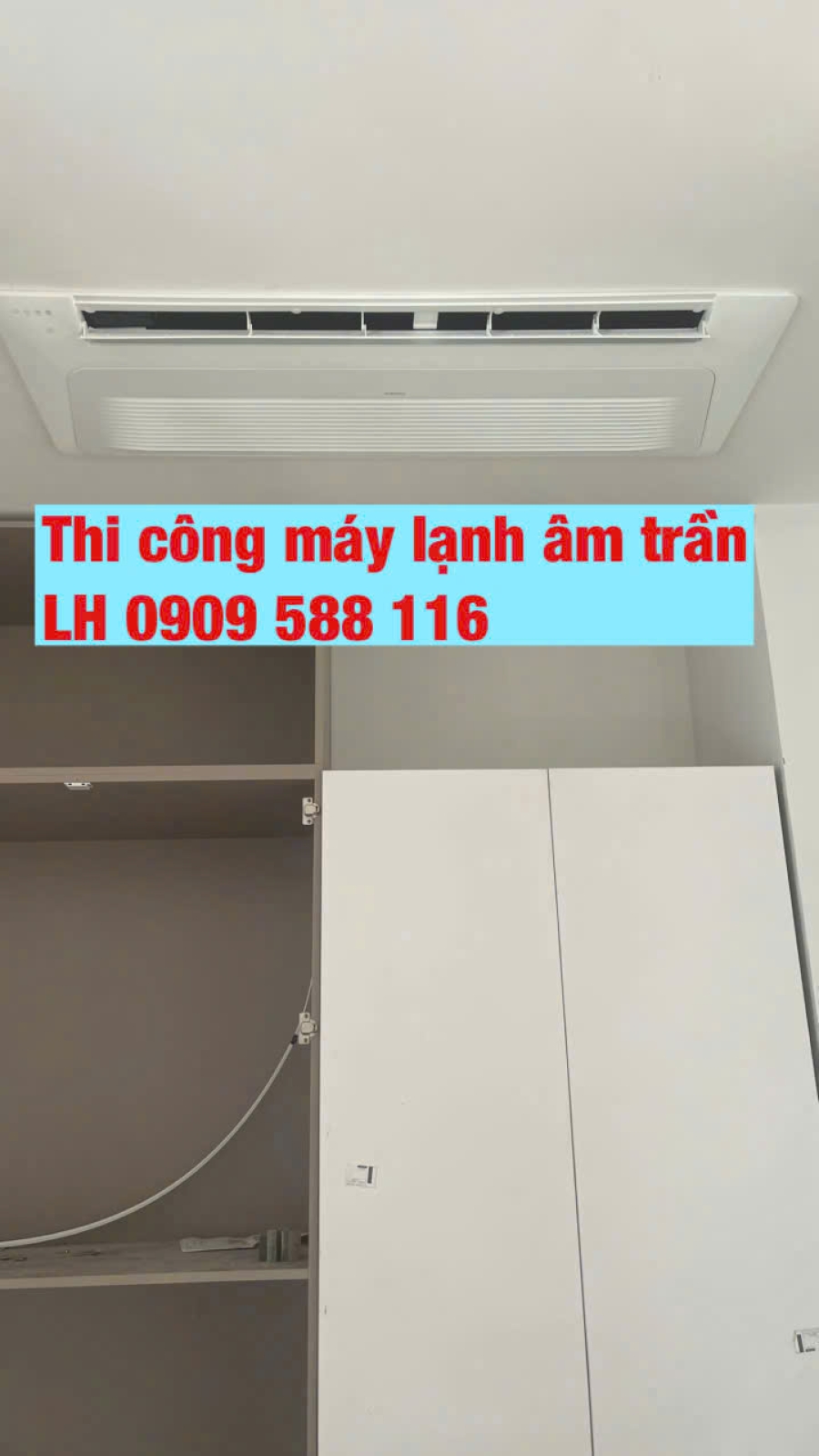 Báo giá - Thi công trọn gói máy lạnh âm trần Samsung 1 cửa giá rẻ