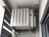 Lắp đặt mặt nạ chuyển hướng gió cho dàn nóng máy lạnh tại TPHCM