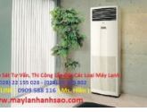 Lắp đặt máy lạnh tủ đứng Daikin 10 ngựa - Nối ông gió