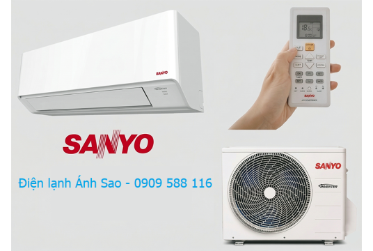 ÁNH SAO – ĐƠN VỊ PHÂN PHỐI & LẮP ĐẶT MÁY LẠNH SANYO TRỌN GÓI