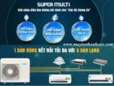 Thi công lắp đặt máy lạnh Multi Daikin Inverter giá rẻ, chuyên nghiệp, thẩm mỹ