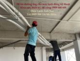 Quy trình thi công đường ống chờ máy lạnh tại Long Khánh - Điện lạnh Ánh Sao