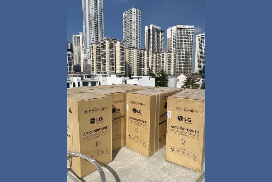 Đơn vị lắp đặt máy lạnh âm trần LG trọn gói giá rẻ tại HCM