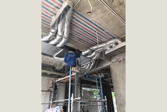 Thi công trọn gói máy lạnh giấu trần Daikin FBFC60 - Quy trình lắp đặt máy giấu trần