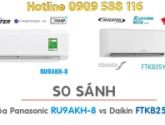 So Sánh Máy Lạnh Daikin inverter FTKB25YVMV với Panasonic CU/CS-RU9AKH-8