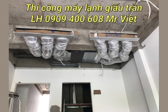 Khảo sát - Thiết kế - Thi công máy lạnh giấu trần Daikin FBA uy tín tại quận 2