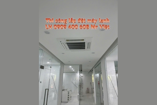 Thi Công Máy Lạnh Cho Cửa Hàng Tại TP.HCM | Điện Lạnh Ánh Sao