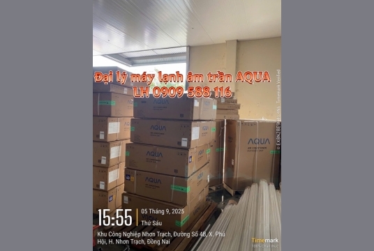 Máy lạnh âm trần AQUA - Đơn vị cung cấp và thi công chuyên nghiệp giá rẻ tại HCM