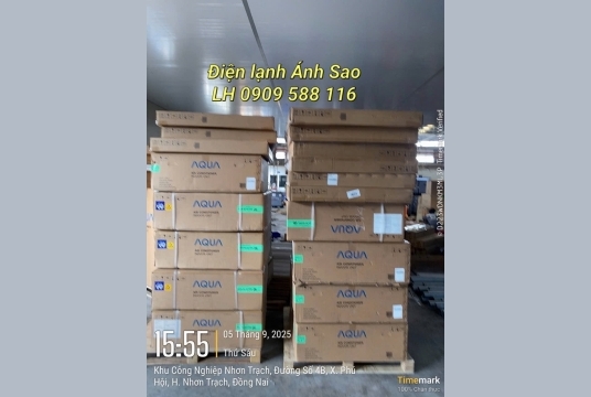 Công ty bán và thi công máy lạnh âm trần AQUA giá rẻ tại HCM