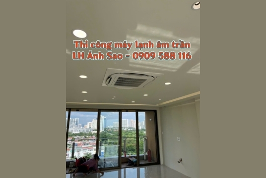 Thi công Máy lạnh âm trần Daikin FFFC71AVM/RZFC71EVM Inverter chuyên nghiệp