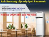 Giải pháp điều hoà tối ưu cho nhà hàng quán cafe - Máy lạnh tủ đứng Panasonic