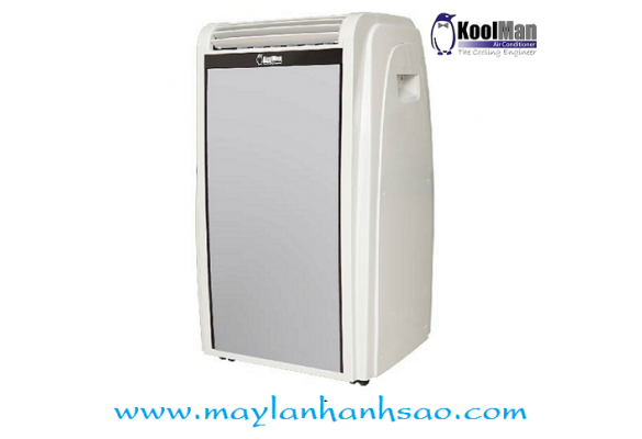 Máy lạnh di động Koolman KP-128BM Gas R410a