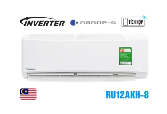 Máy lạnh treo tường Panasonic Inverter CU/CS-RU12AKH-8 - Model 2024