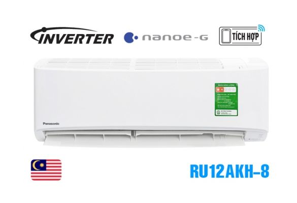 Máy lạnh treo tường Panasonic Inverter CU/CS-RU12AKH-8 - Model 2024