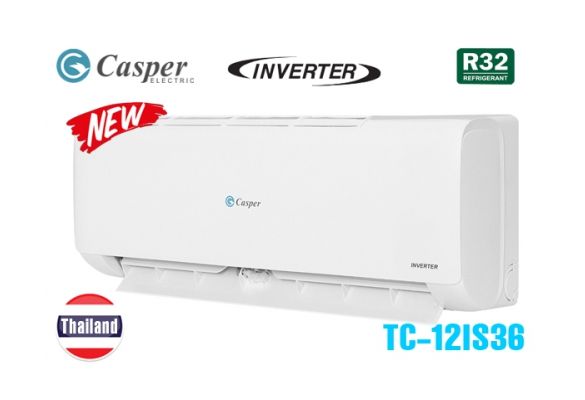 Máy lạnh treo tường Casper TC-12IS36 Inverter Gas R32 - Model 2024