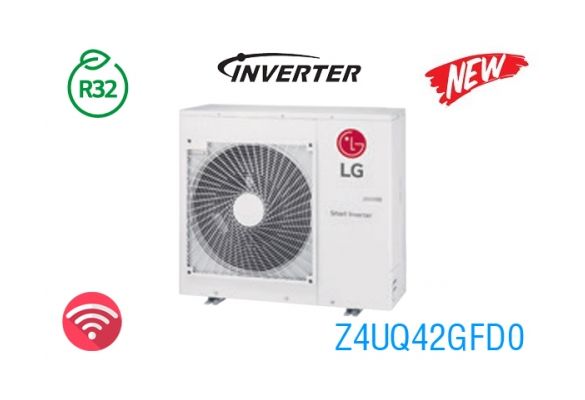 Dàn Nóng Multi LG Z4UQ42GFD0 Inverter Gas R32