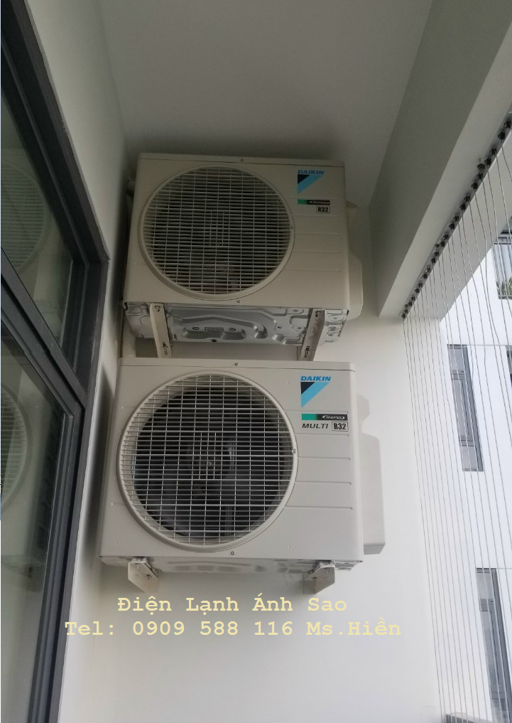 Máy lạnh Daikin Multi S - 1 dàn nóng kết nối 3 dàn lạnh